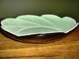 218 Bowl, Onyx with sage interior